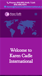 Mobile Screenshot of karencadleinternational.com